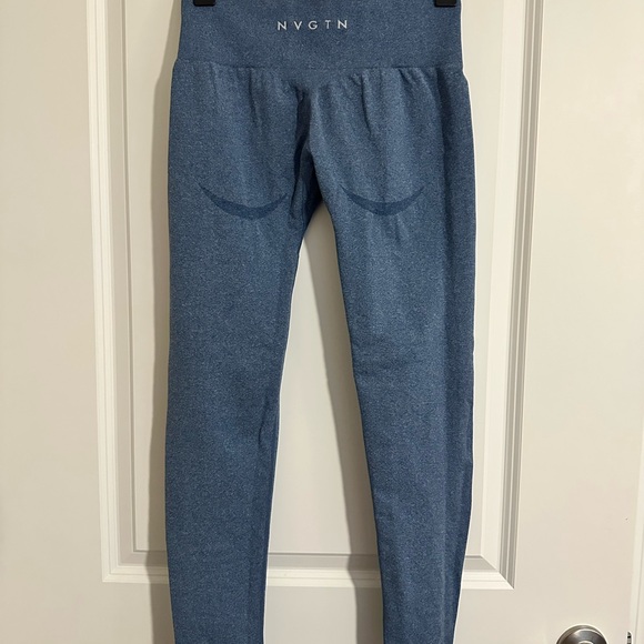 MEDIUM NVGTN Blue Leggings - Picture 1 of 2